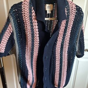 BDG Multicolor Knit Cardigan